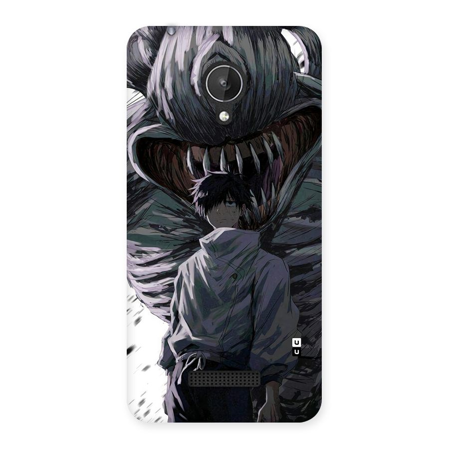 Yuta Strongest Curse User Back Case for Canvas Spark Q380