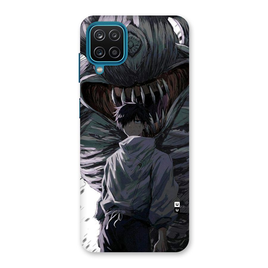 Yuta Strongest Curse User Back Case for Galaxy F12