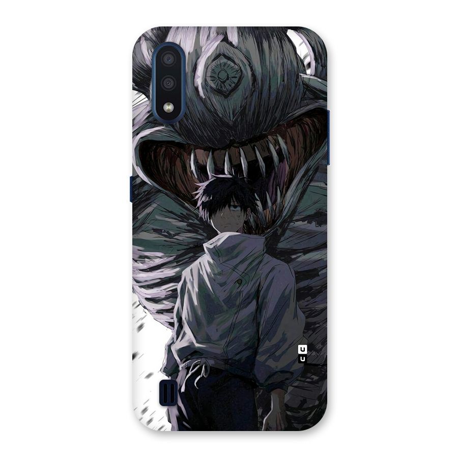 Yuta Strongest Curse User Back Case for Galaxy M01