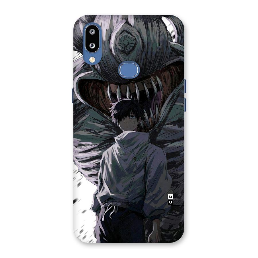 Yuta Strongest Curse User Back Case for Galaxy M01s