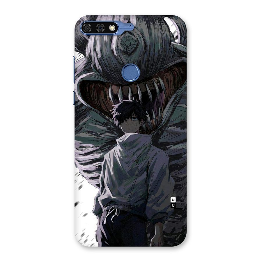 Yuta Strongest Curse User Back Case for Honor 7C
