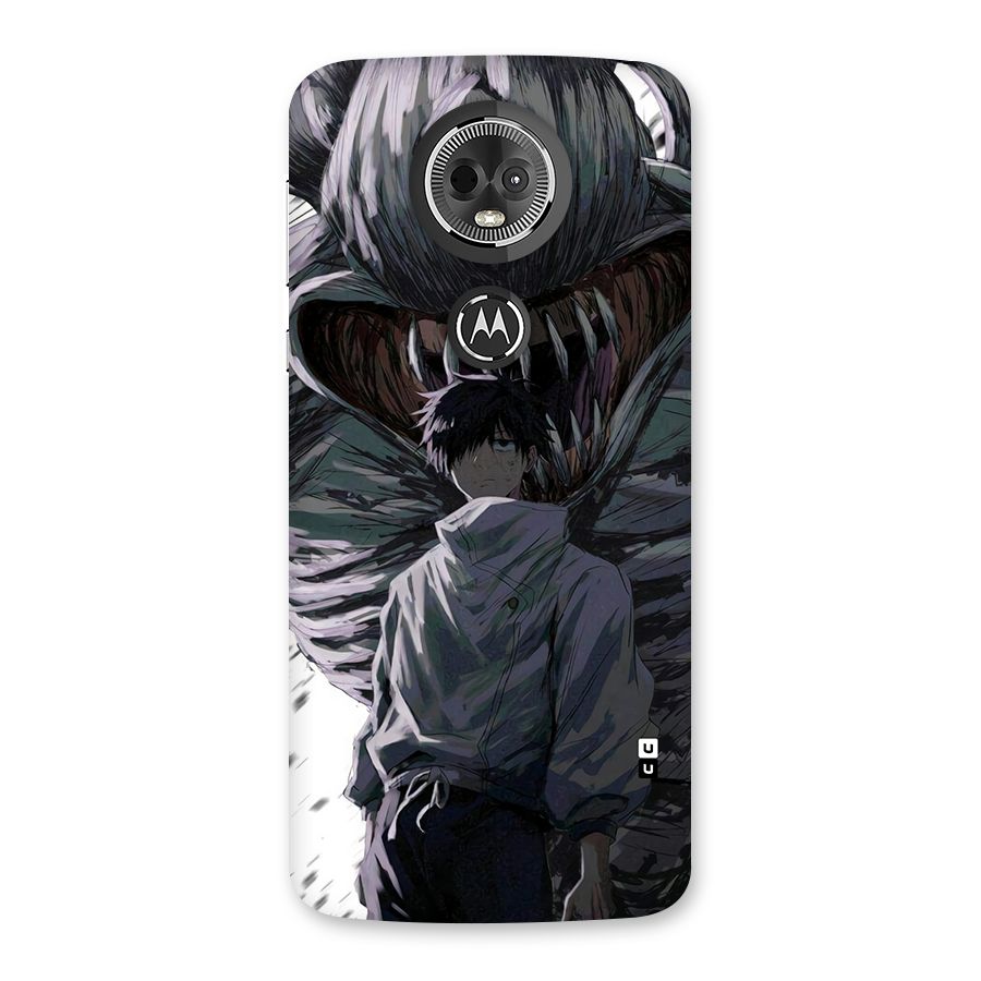 Yuta Strongest Curse User Back Case for Moto E5 Plus