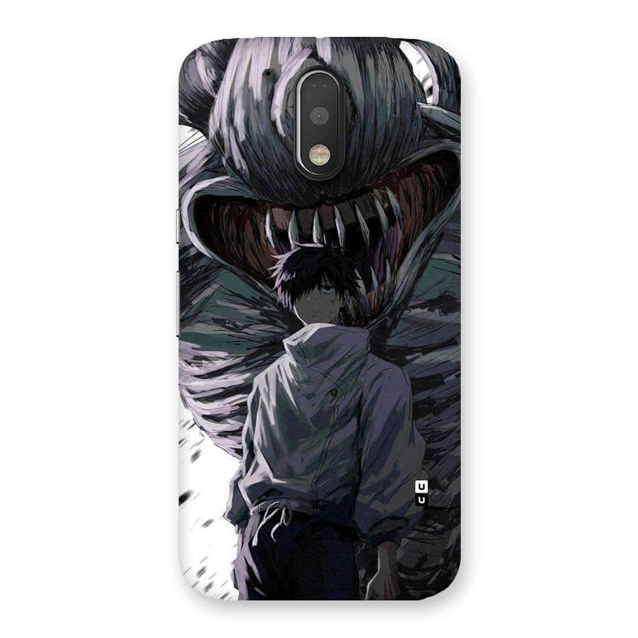 Yuta Strongest Curse User Back Case for Moto G4 Plus