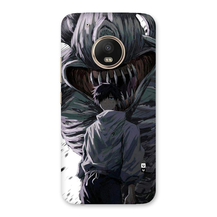 Yuta Strongest Curse User Back Case for Moto G5 Plus