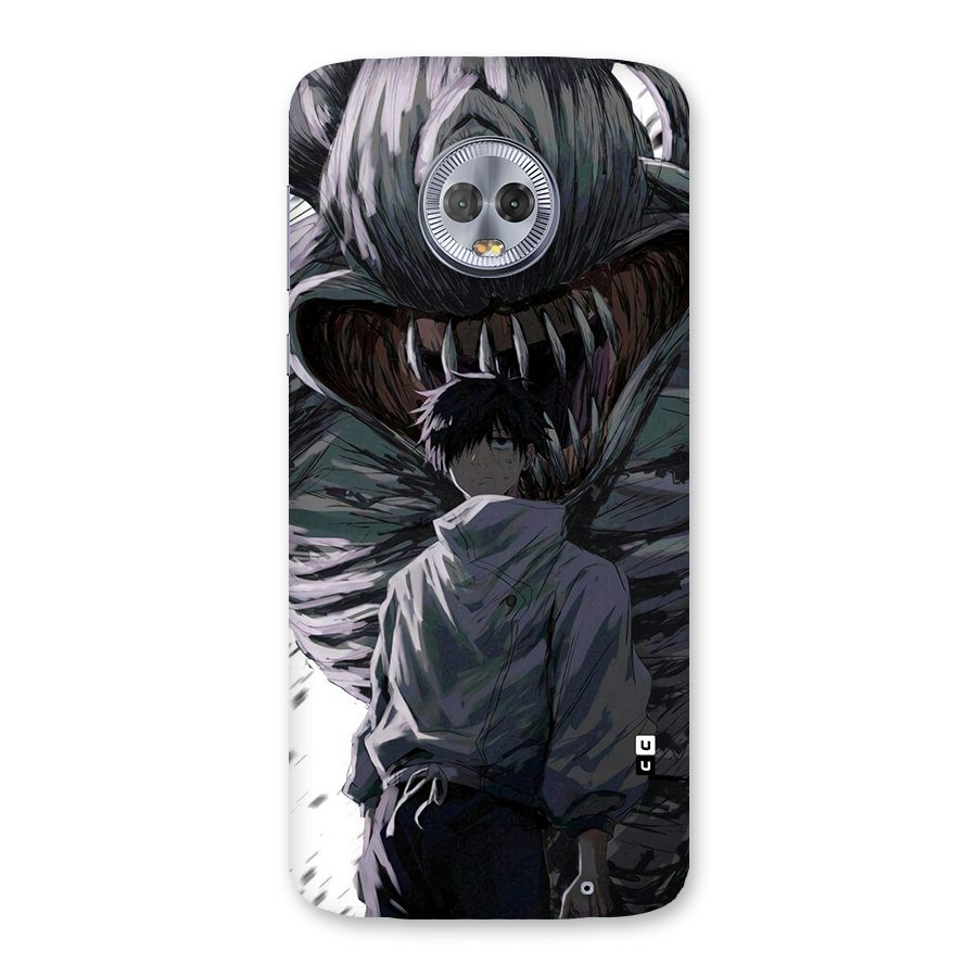 Yuta Strongest Curse User Back Case for Moto G6 Plus