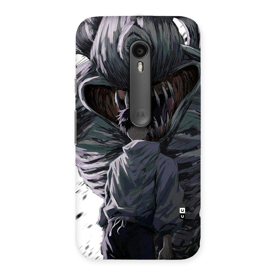 Yuta Strongest Curse User Back Case for Moto G Turbo