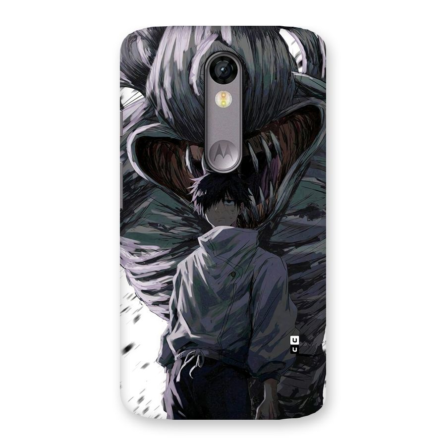 Yuta Strongest Curse User Back Case for Moto X Force