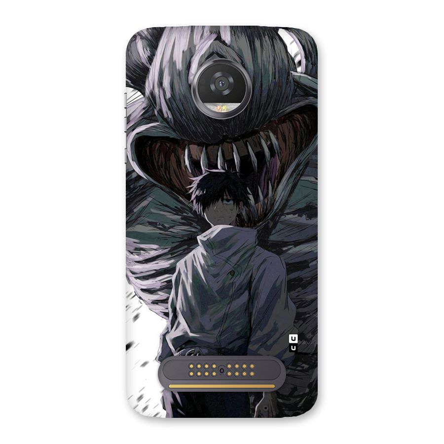 Yuta Strongest Curse User Back Case for Moto Z2 Play