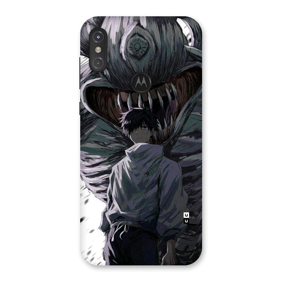 Yuta Strongest Curse User Back Case for Motorola One Power