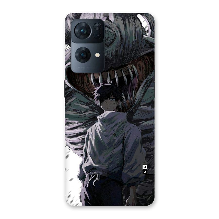 Yuta Strongest Curse User Back Case for Oppo Reno7 Pro 5G