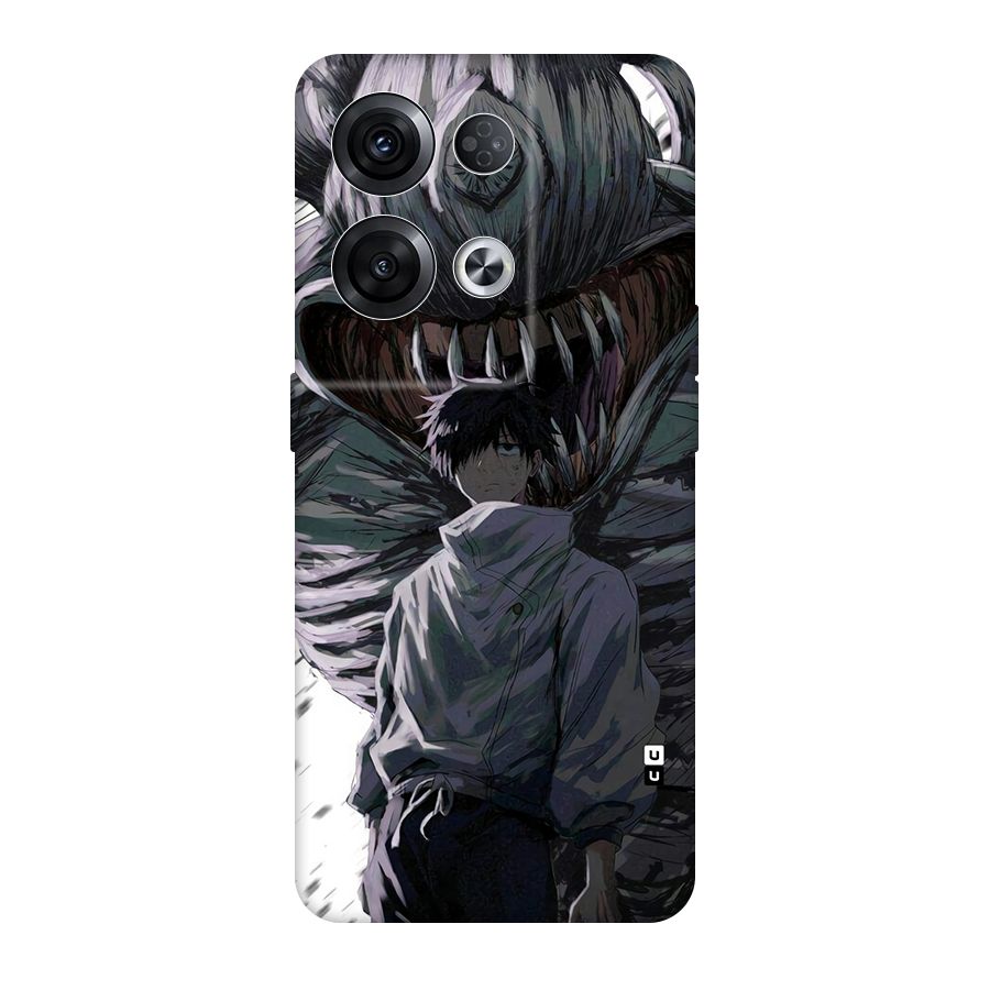 Yuta Strongest Curse User Back Case for Oppo Reno8 Pro 5G