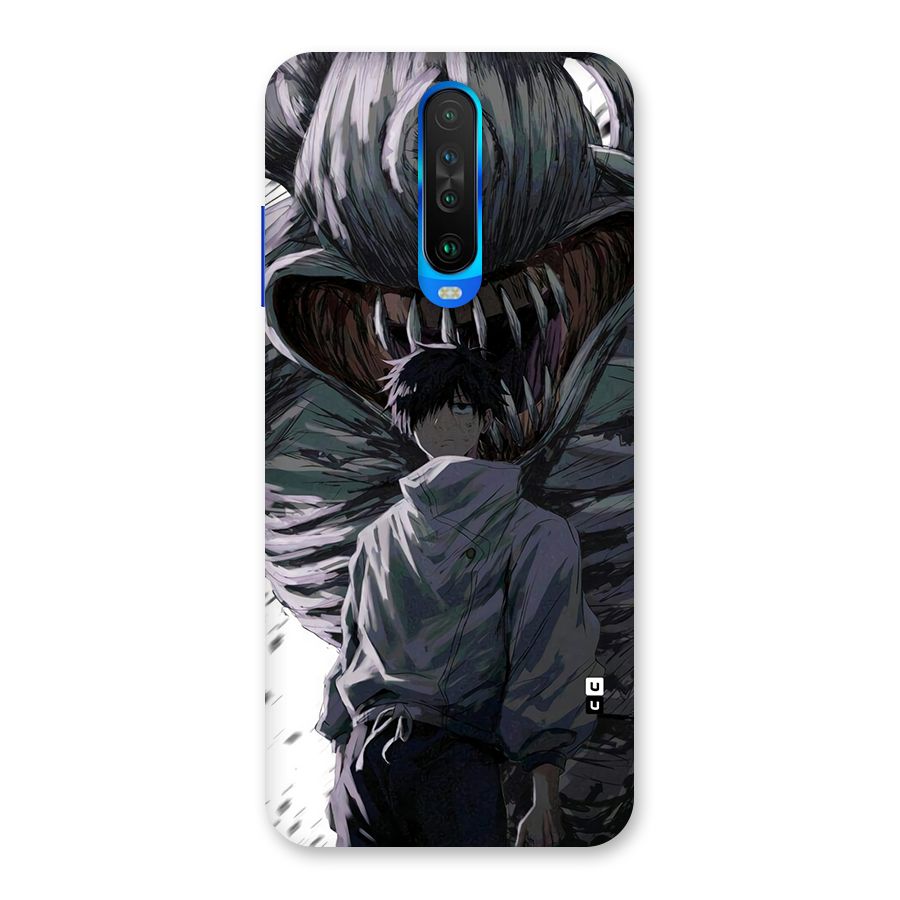 Yuta Strongest Curse User Back Case for Poco X2