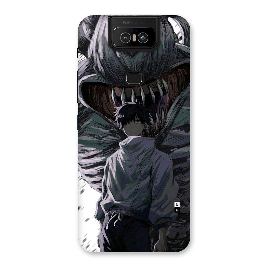 Yuta Strongest Curse User Back Case for Zenfone 6z