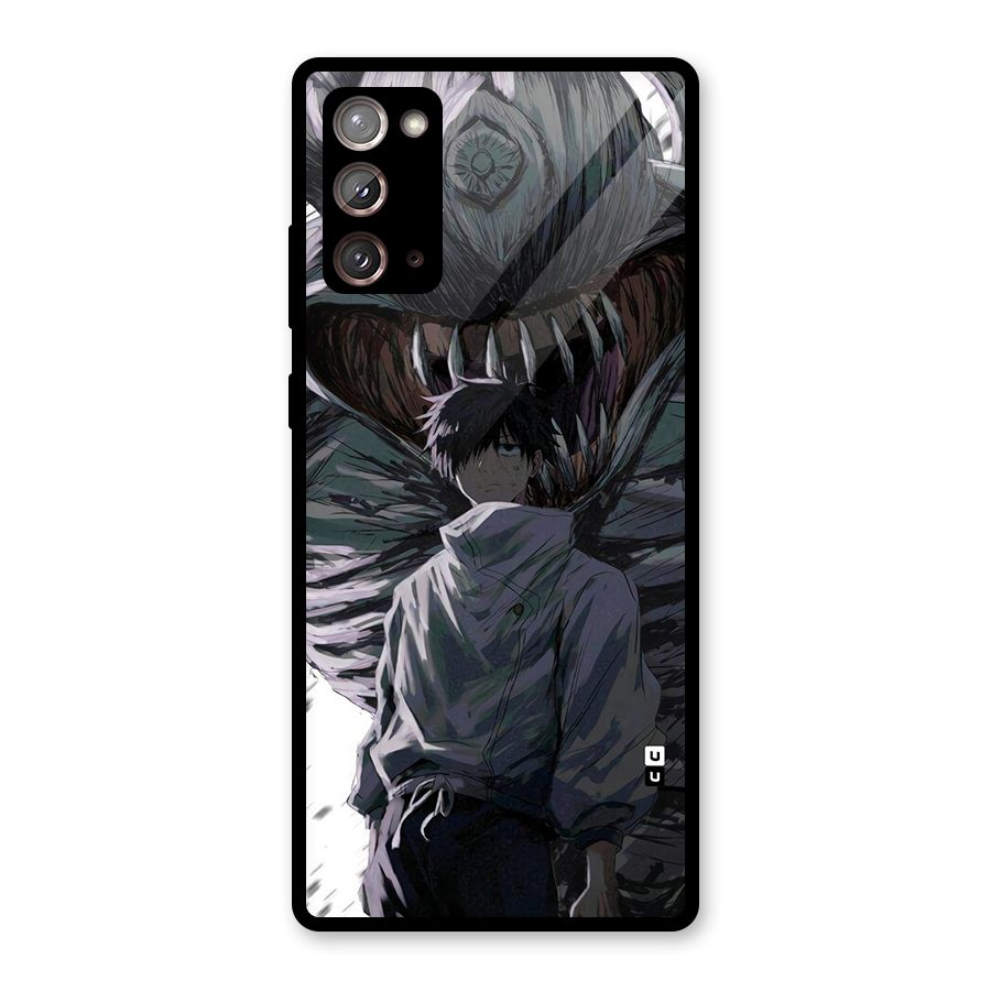 Yuta Strongest Curse User Glass Back Case for Galaxy Note 20