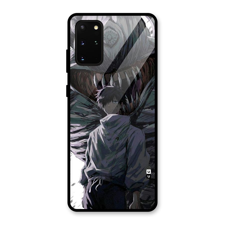 Yuta Strongest Curse User Glass Back Case for Galaxy S20 Plus