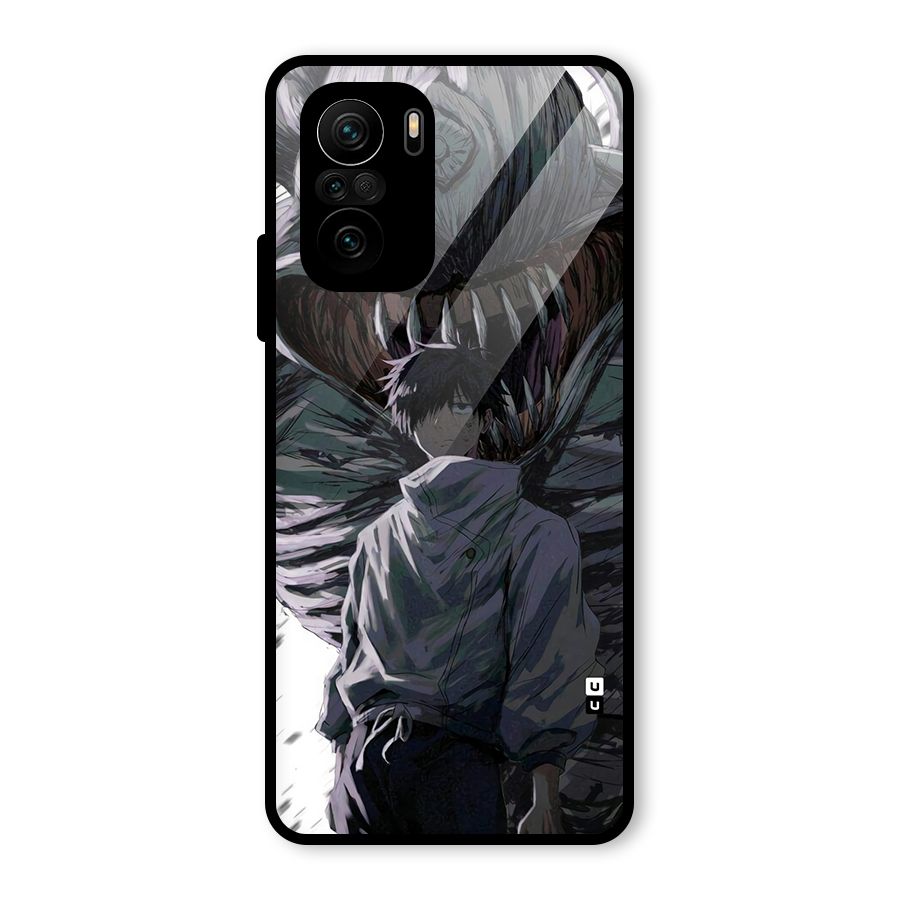Yuta Strongest Curse User Glass Back Case for Mi 11X Pro