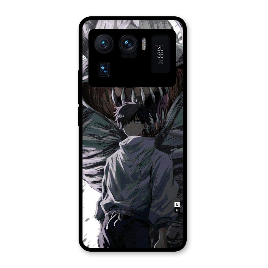 Yuta Strongest Curse User Glass Back Case for Mi 11 Ultra