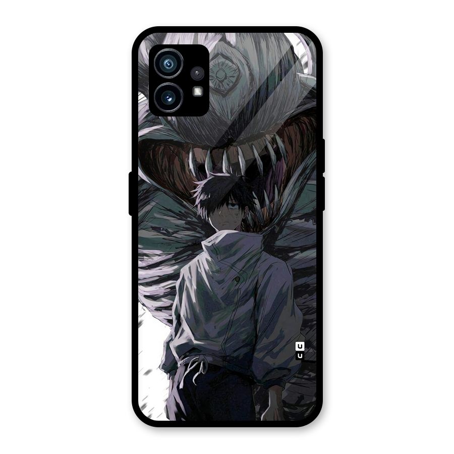 Yuta Strongest Curse User Glass Back Case for Nothing Phone 1