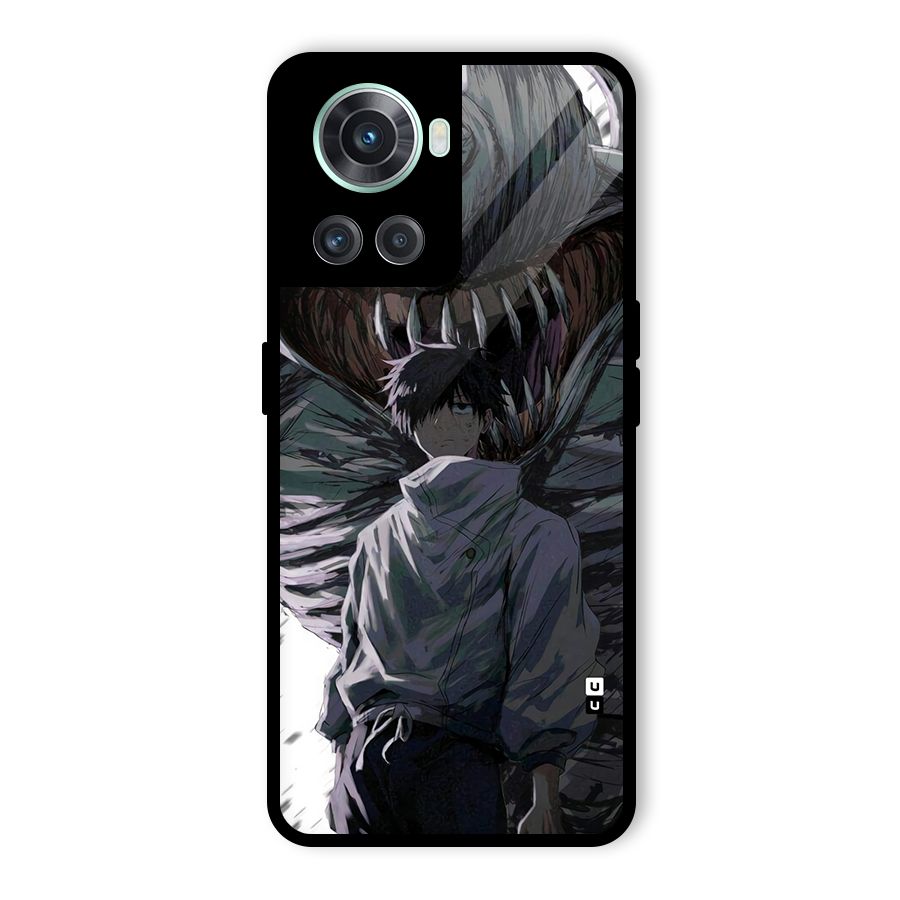 Yuta Strongest Curse User Glass Back Case for OnePlus 10R