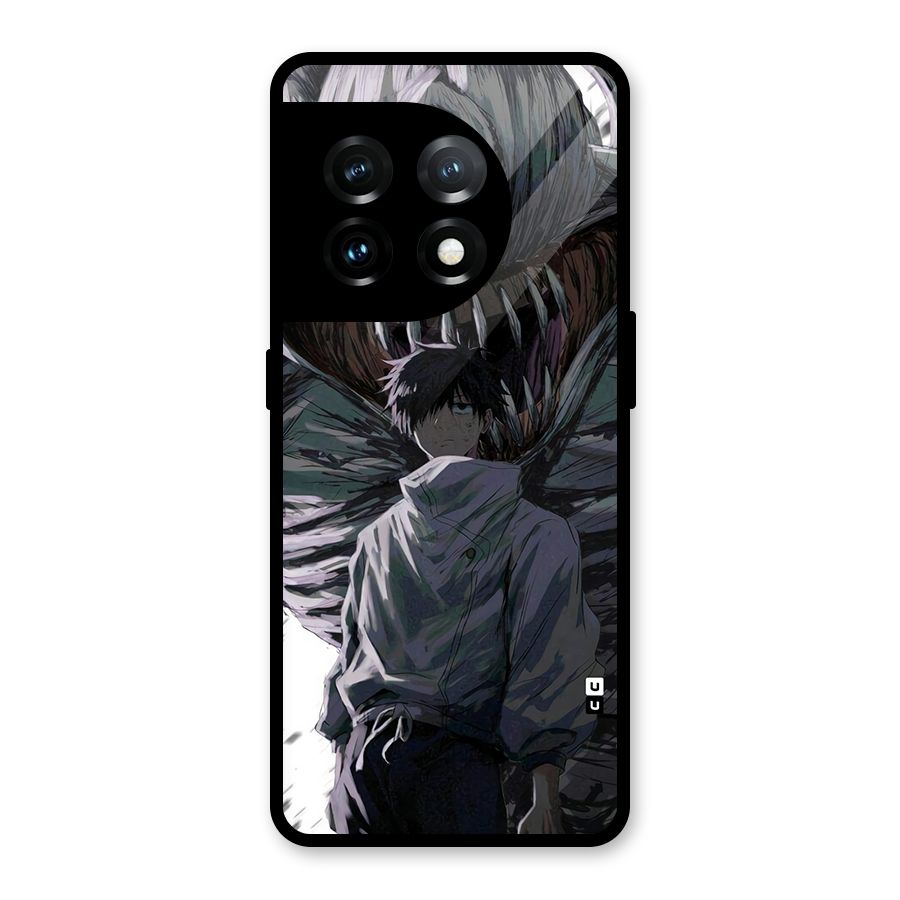 Yuta Strongest Curse User Glass Back Case for OnePlus 11