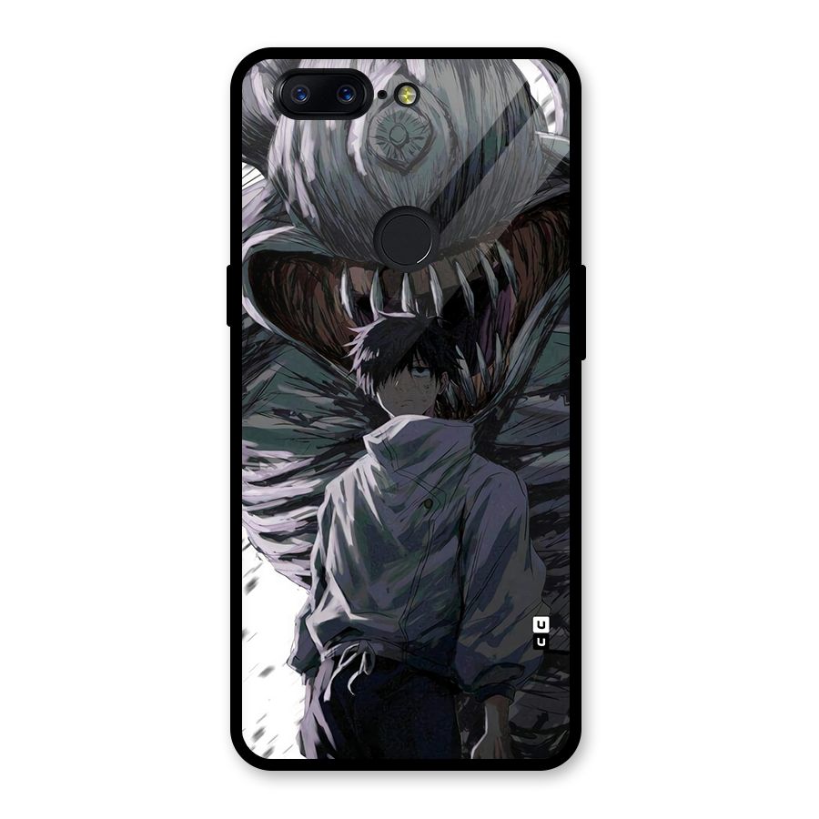 Yuta Strongest Curse User Glass Back Case for OnePlus 5T