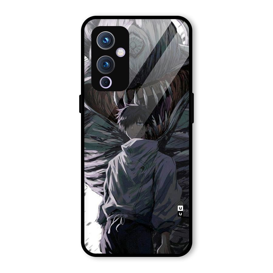 Yuta Strongest Curse User Glass Back Case for OnePlus 9