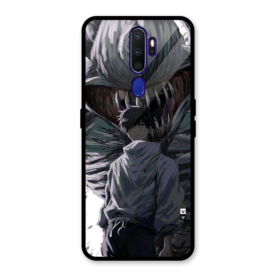 Yuta Strongest Curse User Glass Back Case for Oppo A9 (2020)