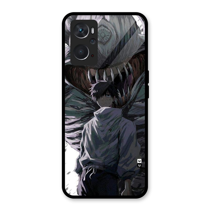 Yuta Strongest Curse User Glass Back Case for Oppo K10 4G