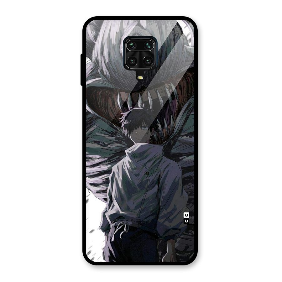 Yuta Strongest Curse User Glass Back Case for Poco M2 Pro