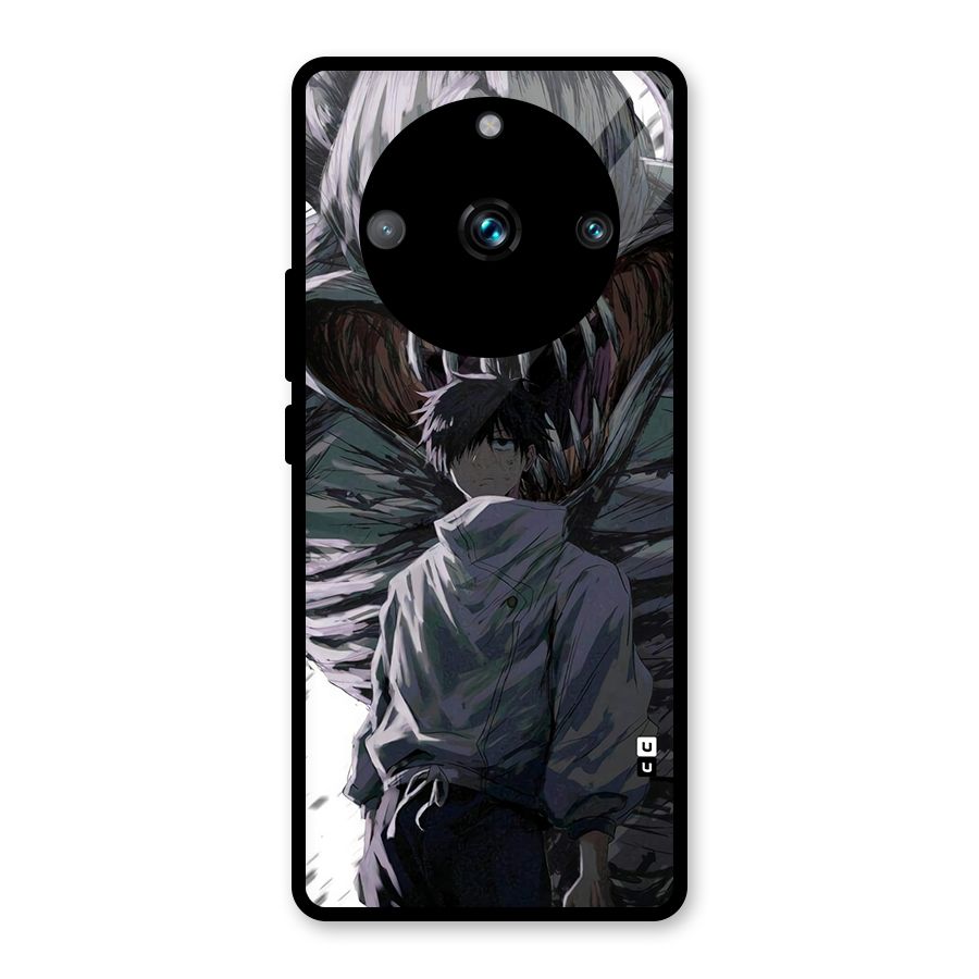 Yuta Strongest Curse User Glass Back Case for Realme 11 Pro