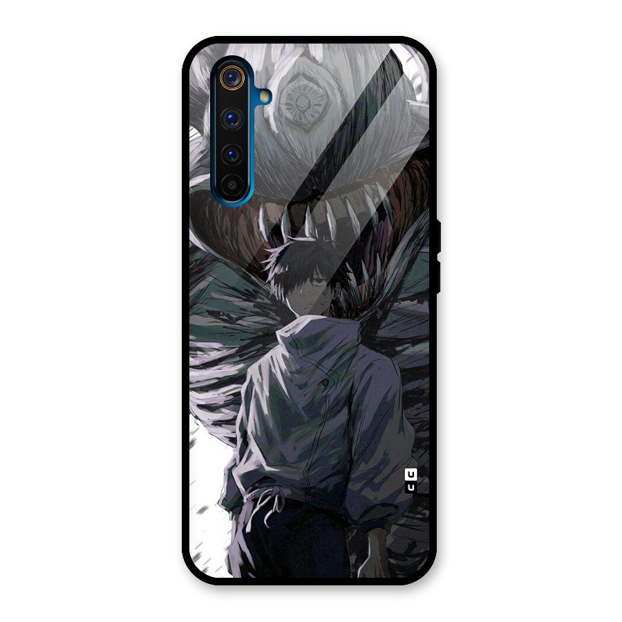 Yuta Strongest Curse User Glass Back Case for Realme 6 Pro