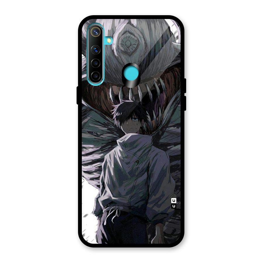 Yuta Strongest Curse User Glass Back Case for Realme Narzo 10