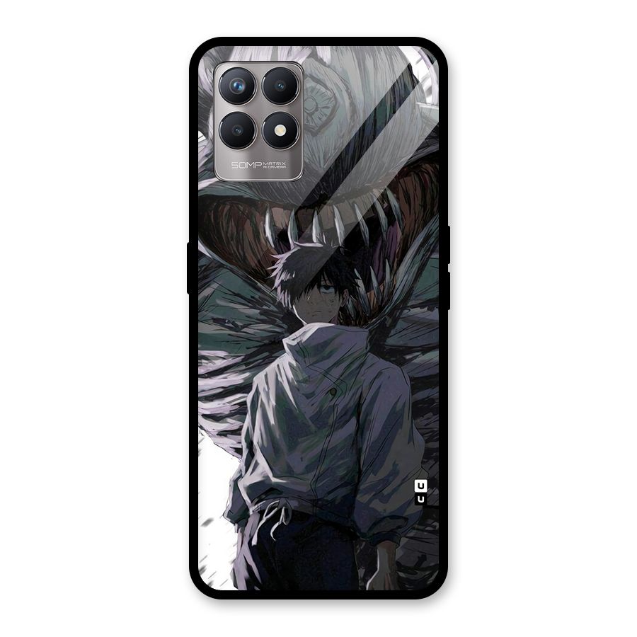 Yuta Strongest Curse User Glass Back Case for Realme Narzo 50