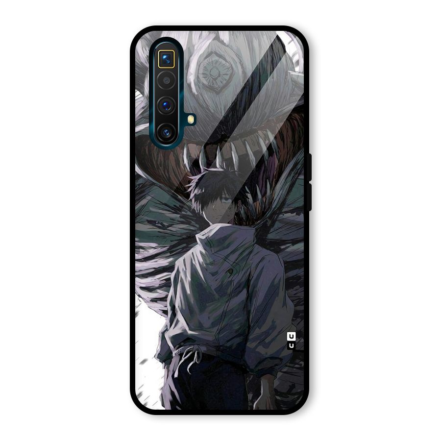 Yuta Strongest Curse User Glass Back Case for Realme X3