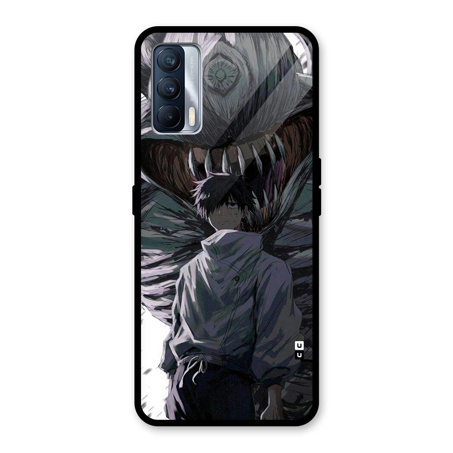 Yuta Strongest Curse User Glass Back Case for Realme X7
