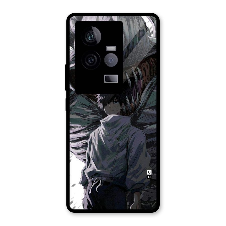 Yuta Strongest Curse User Glass Back Case for Vivo iQOO 11 5G
