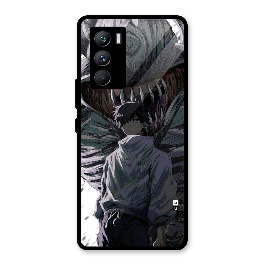 Yuta Strongest Curse User Glass Back Case for Vivo iQOO 9 SE