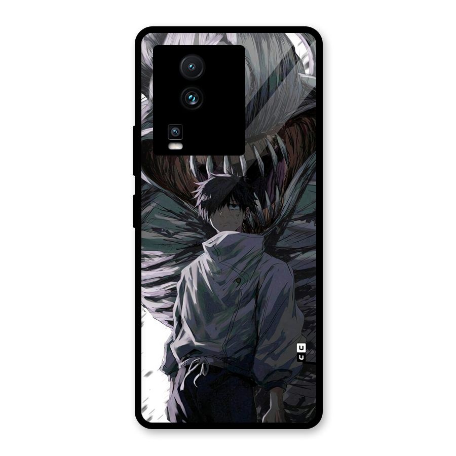 Yuta Strongest Curse User Glass Back Case for Vivo iQOO Neo 7
