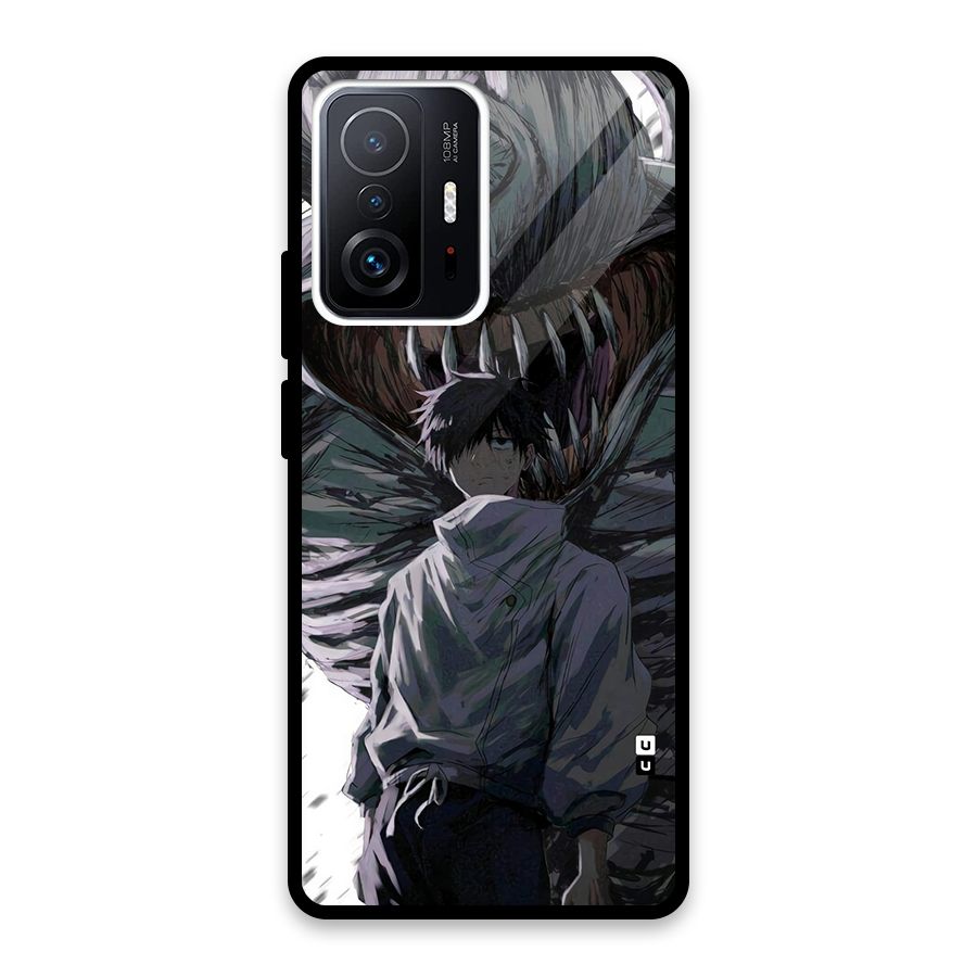Yuta Strongest Curse User Glass Back Case for Xiaomi 11T Pro