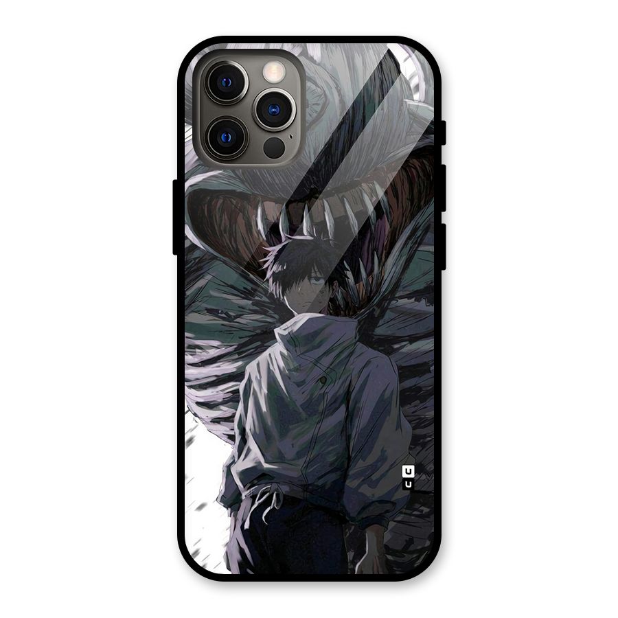 Yuta Strongest Curse User Glass Back Case for iPhone 12 Pro