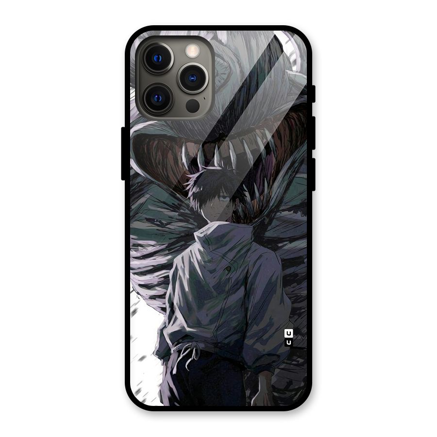 Yuta Strongest Curse User Glass Back Case for iPhone 12 Pro Max