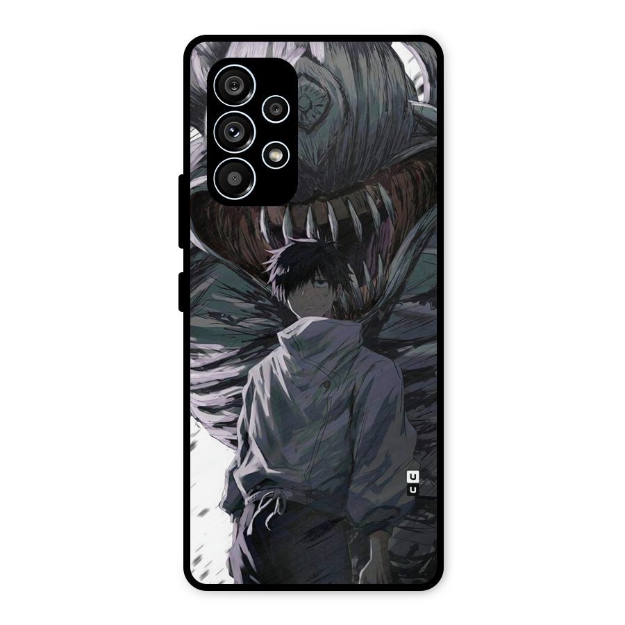 Yuta Strongest Curse User Metal Back Case for Galaxy A53 5G