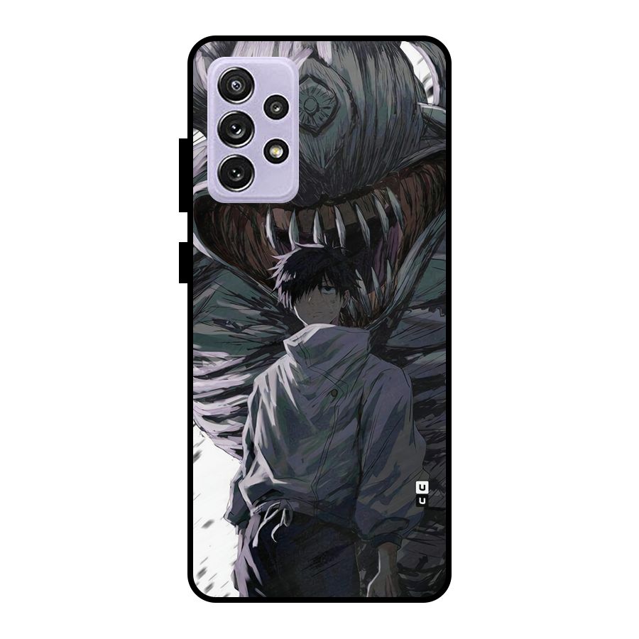 Yuta Strongest Curse User Metal Back Case for Galaxy A72