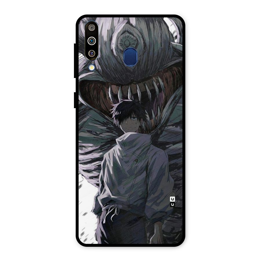Yuta Strongest Curse User Metal Back Case for Galaxy M30