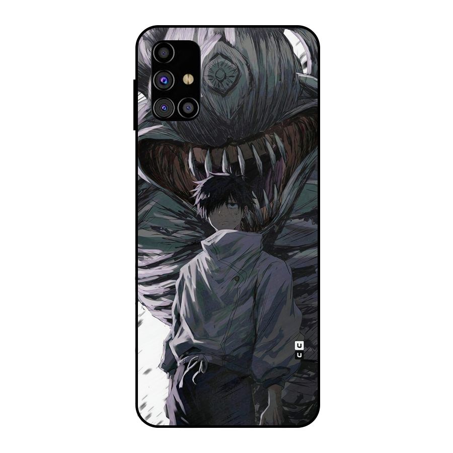 Yuta Strongest Curse User Metal Back Case for Galaxy M31s