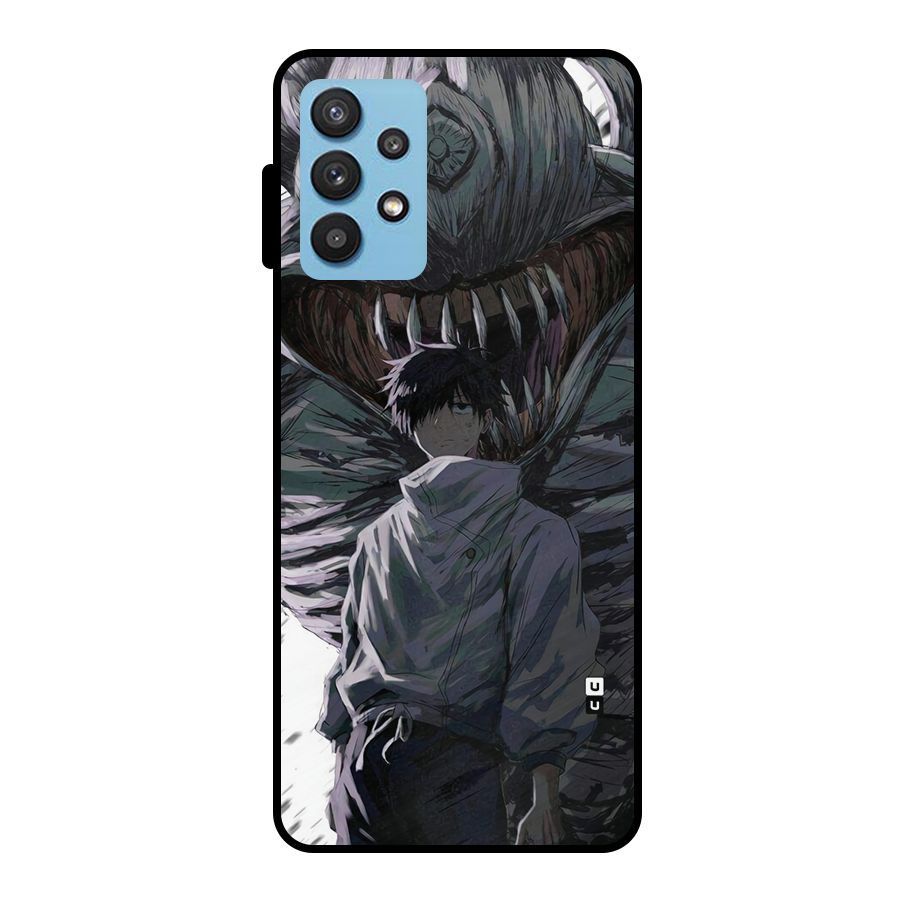 Yuta Strongest Curse User Metal Back Case for Galaxy M32 5G