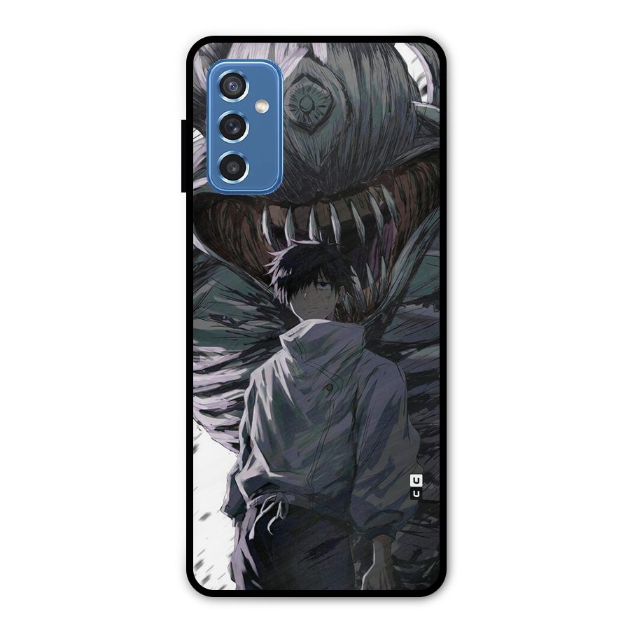 Yuta Strongest Curse User Metal Back Case for Galaxy M52 5G