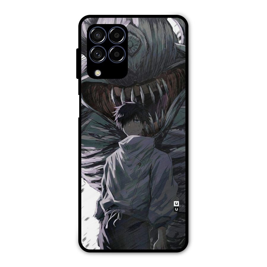 Yuta Strongest Curse User Metal Back Case for Galaxy M53 5G