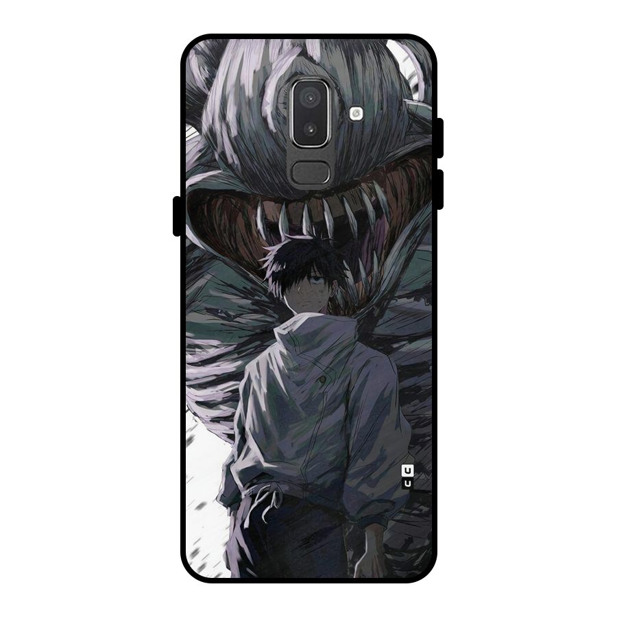 Yuta Strongest Curse User Metal Back Case for Galaxy On8 (2018)