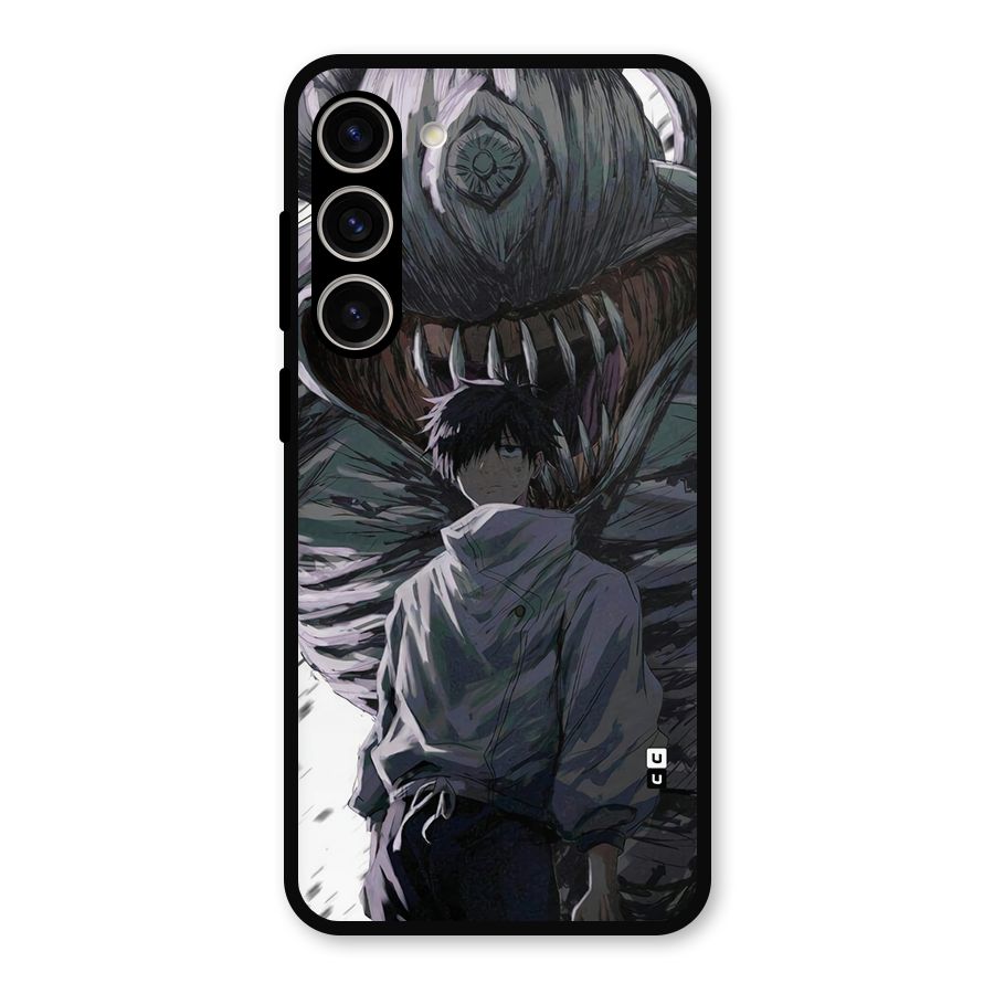 Yuta Strongest Curse User Metal Back Case for Galaxy S23 Plus